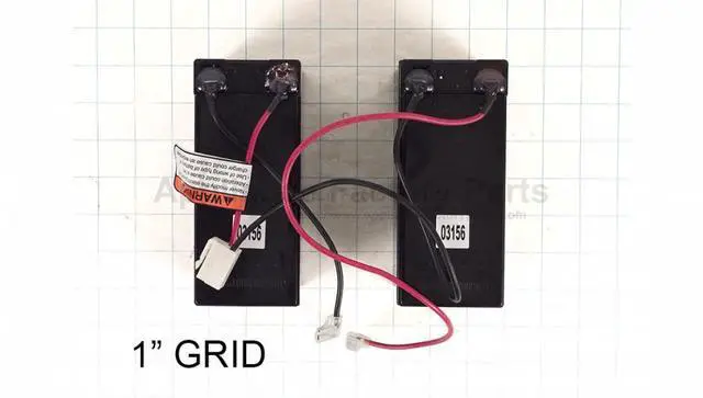 Alt view image 2 of 2 - Appliance Factory Parts W13112430185 Battery (E200, E300 Series)