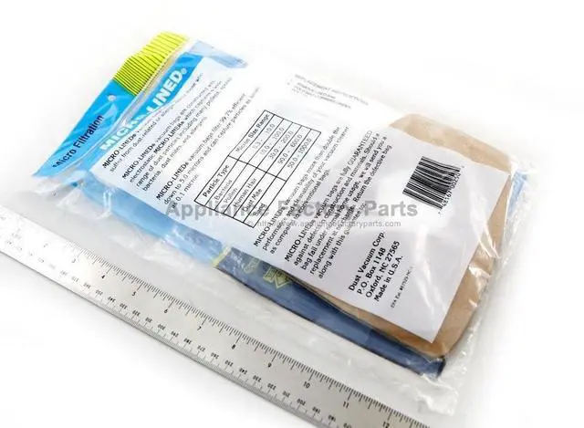 Alt view image 2 of 2 - Appliance Factory Parts ER-1473 EUREKA STYLE C DVC PAPER BAGS (3 PK)