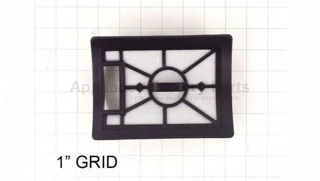Alt view image 2 of 3 - Appliance Factory Parts ER-1860 FOAM FILTER AND FRAME FOR EUREKA