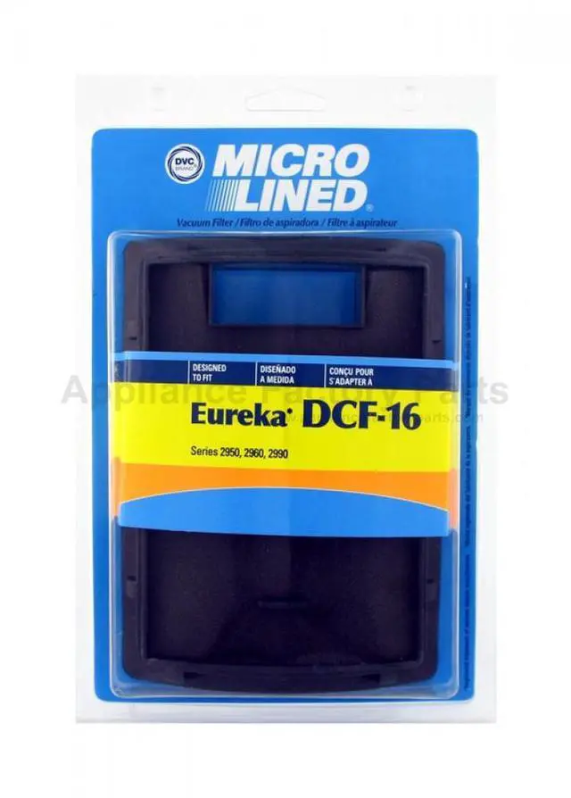 Alt view image 3 of 3 - Appliance Factory Parts ER-1860 FOAM FILTER AND FRAME FOR EUREKA