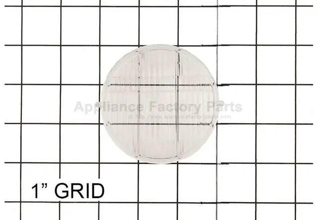 Alt view image 2 of 2 - Appliance Factory Parts SPST0132J GAUCHO ROCKIN HEAD LIGHT LENS