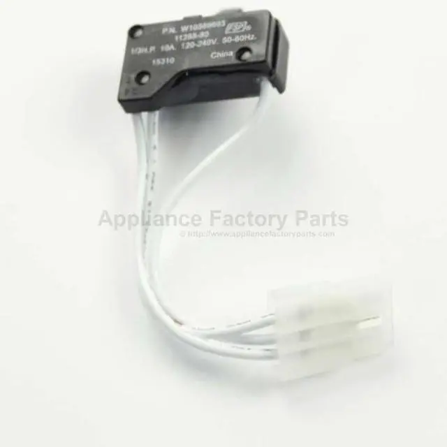 Main image of Appliance Factory Parts WPW10569603 USE WP3406107 SWITCH-DOR DR