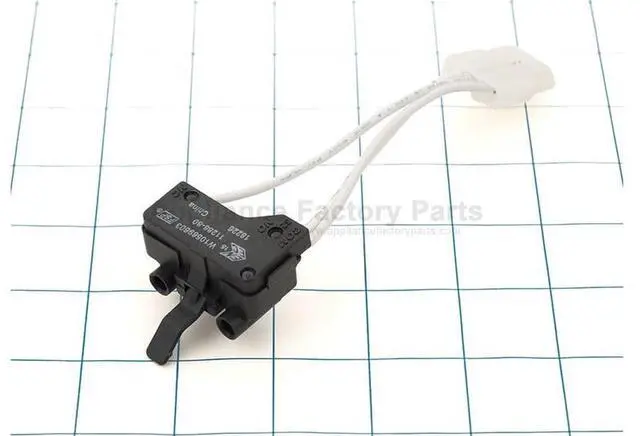 Alt view image 2 of 3 - Appliance Factory Parts WPW10569603 USE WP3406107 SWITCH-DOR DR