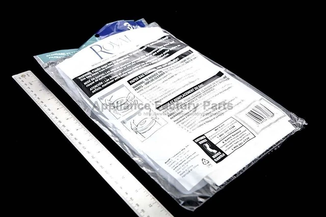 Main image of Appliance Factory Parts 465075 Paper Bag Type J Royal Pony 401/666 3pk