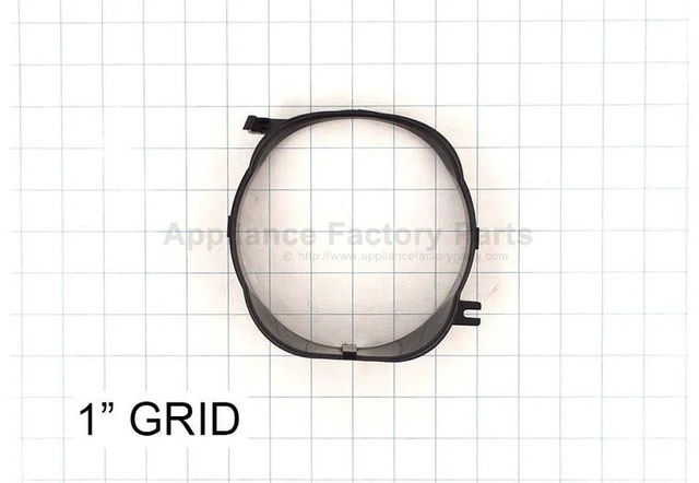 Alt view image 4 of 4 - Appliance Factory Parts 12120600003639 Exhaust Duct Connector