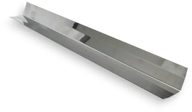 Alt view image 6 of 7 - Appliance Factory Parts 94161 heat angle, 1-pc, 304 ss, 2.5 x 19.25; C