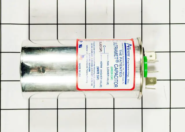 Alt view image 2 of 3 - Appliance Factory Parts P61080540 CAPACITOR 25+3x370 round