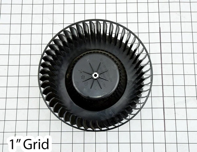 Alt view image 2 of 2 - Appliance Factory Parts P67904026 BLOWER WHEEL