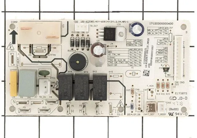 Alt view image 3 of 3 - Appliance Factory Parts 17120300000515 MAIN CONTROL BOARD SUBASSY