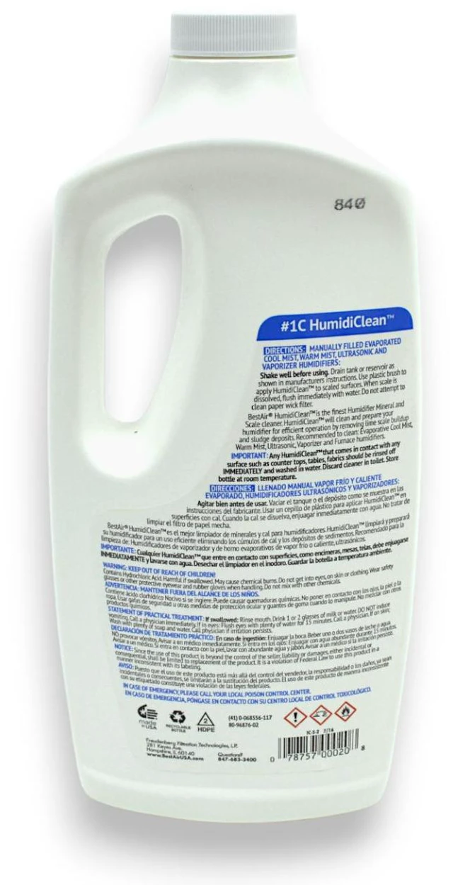 Alt view image 3 of 5 - Appliance Factory Parts AC816 EXTRA STRENGTH HUMIDIFIER CLEANER
