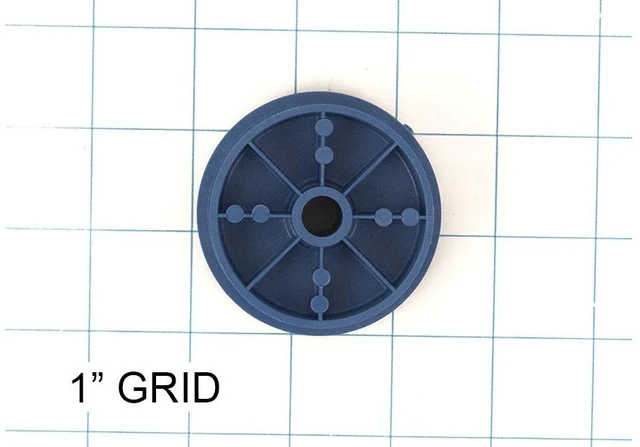 Alt view image 3 of 3 - Appliance Factory Parts WP31001344 PULLEY- ID