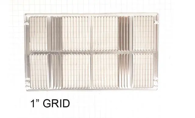 Alt view image 2 of 2 - Appliance Factory Parts 12920300000001 AIR INLET GRILLE