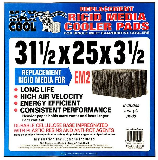 Main image of Appliance Factory Parts 3432 Filter, cooler pad EM-2