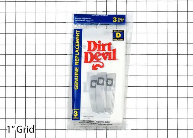 Main image of Appliance Factory Parts 620147 VACUUM BAG ROYAL DIRT DEVIL (3 PACK)