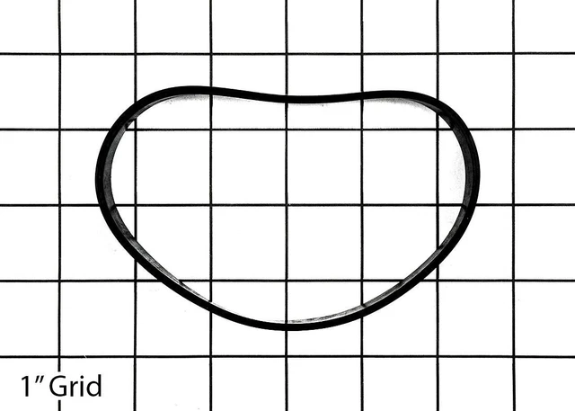 Alt view image 2 of 3 - Appliance Factory Parts H-12471 FLAT AGITATOR DIALAMATIC BELT