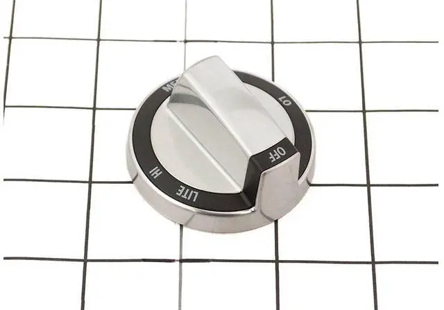 Alt view image 2 of 3 - Appliance Factory Parts WPW10415450 BURNER KNOB-SS