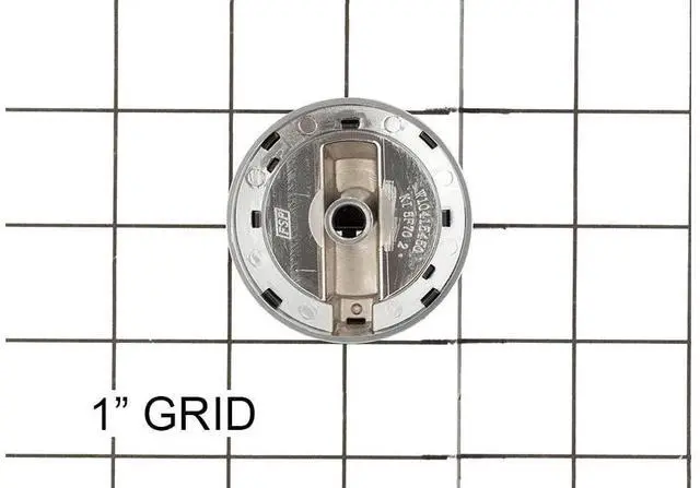 Alt view image 3 of 3 - Appliance Factory Parts WPW10415450 BURNER KNOB-SS