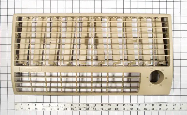 Alt view image 2 of 2 - Appliance Factory Parts 110843 GRILLE ASSEMBLY M201&WCM28-w/PRINTING