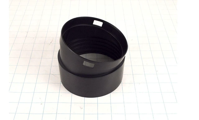 Alt view image 2 of 3 - Appliance Factory Parts A5815-090-H-22 Dpac Heat Exhaust Hose Connetr
