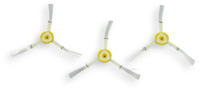 Alt view image 2 of 5 - Appliance Factory Parts 4636428 3-Armed Side Brush 3 pack