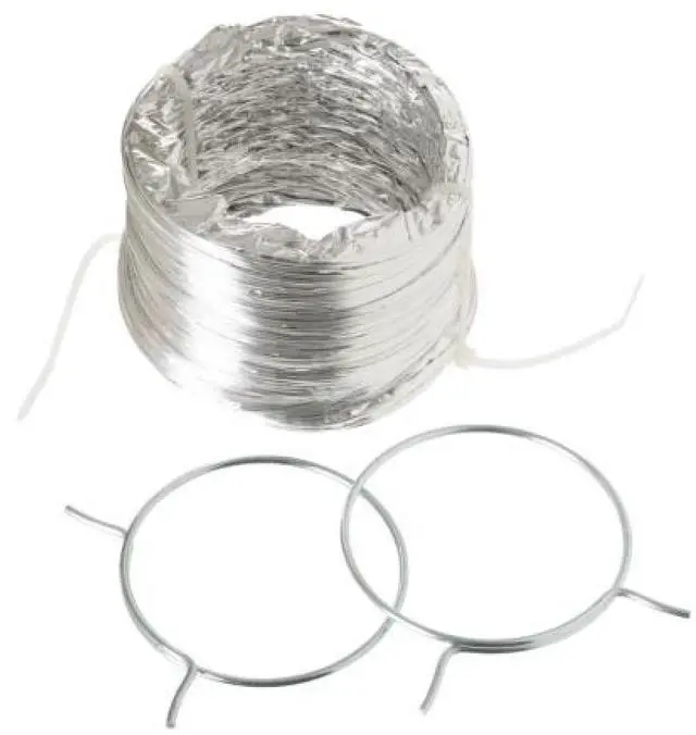 Main image of Appliance Factory Parts PM8X73 FLEXIBLE FOIL DRYER DUCT WITH CLAMPS