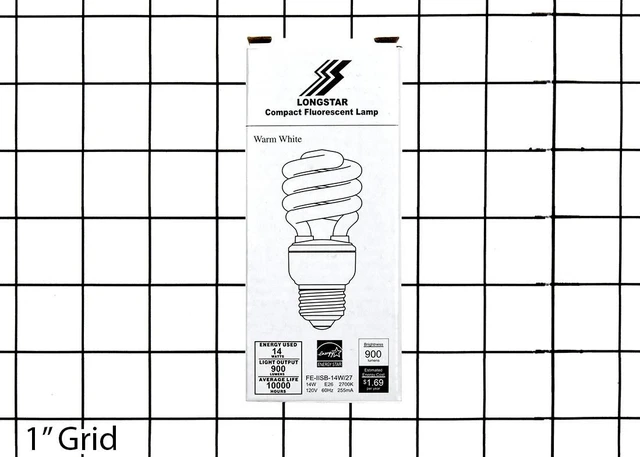 Alt view image 3 of 3 - Appliance Factory Parts K019202000 CFL Bulb - 14W Medium Screw Base