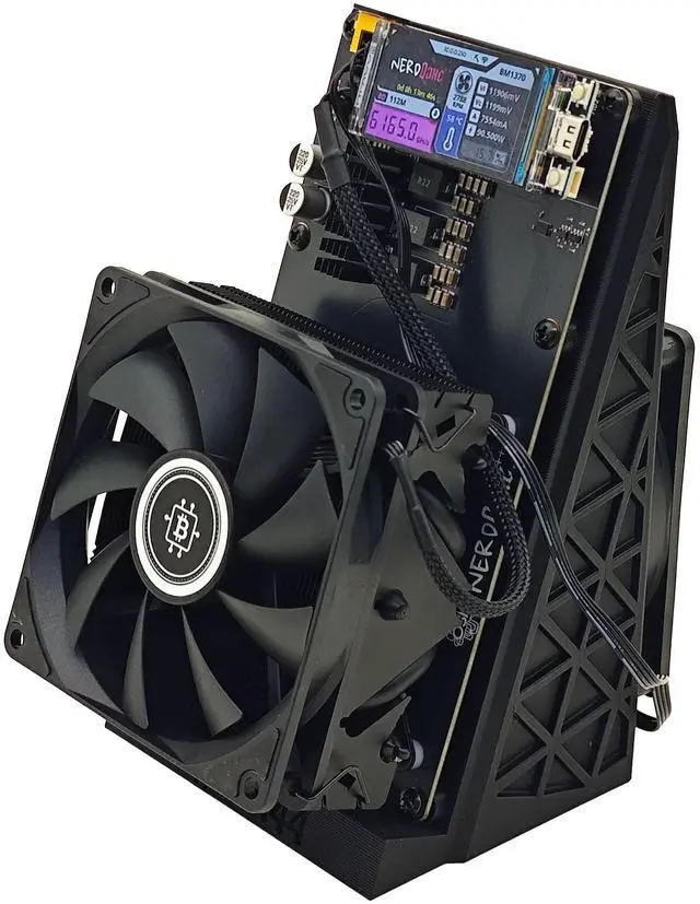 Alt view image 6 of 7 - 2025 Latest Bitaxe Gamma 601 1.2TH/s Open Source Bitcoin Miner With Power Supply