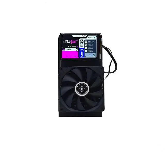 Alt view image 6 of 7 - NerdMiner NerdQaxe++ 2.5Th/s 60W Bitcoin Miner Single Miner SOLO Bitcoin Miner BTC Mining Rig Bitcoin Mining Rig