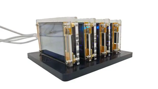 Alt view image 2 of 5 - 4PCS Bitcoin Miner NerdMiner V2 NMMiner ESP-WROOM-32 ESP32 Development Board 2.8 inch Smart Display Lucky Miner Hashrate Module 980KH/s Crypto Solo Lottery Miner