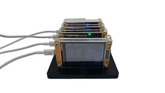 Alt view image 3 of 5 - 4PCS Bitcoin Miner NerdMiner V2 NMMiner ESP-WROOM-32 ESP32 Development Board 2.8 inch Smart Display Lucky Miner Hashrate Module 980KH/s Crypto Solo Lottery Miner