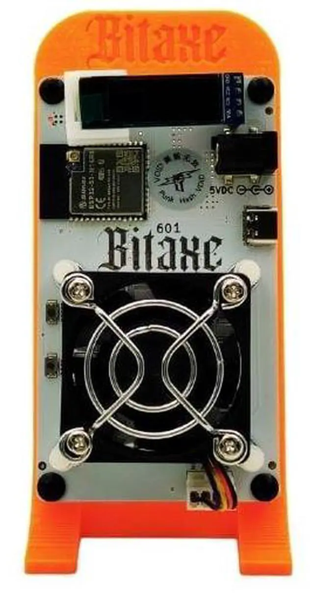 Alt view image 2 of 4 - Bitaxe Gamma 601  - 1.2TH/s, 18W Ultra-Low Power, 15J/TH Efficiency - Bitcoin Lottery Mining (3.125 BTC Prize!) - Plug & Play, PSU Included
