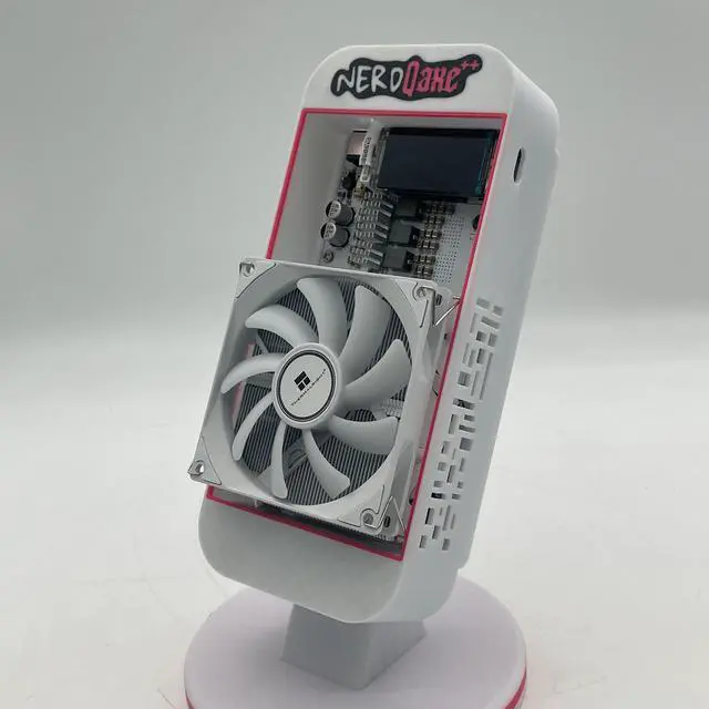 Alt view image 3 of 4 - NerdMiner NerdQaxe++ 4.8Th/s 76W Bitcoin Miner Solo Miner