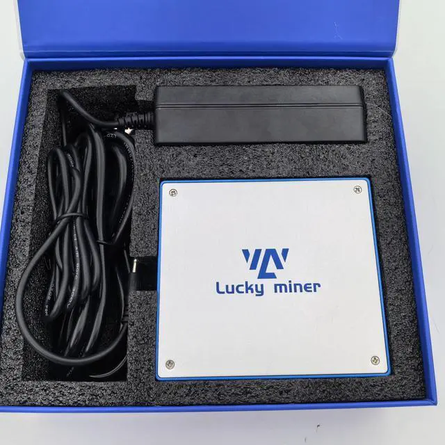 Alt view image 3 of 4 - Lucky Miner LV07 1Th/s 25W Bitcoin Miner Solo Miner