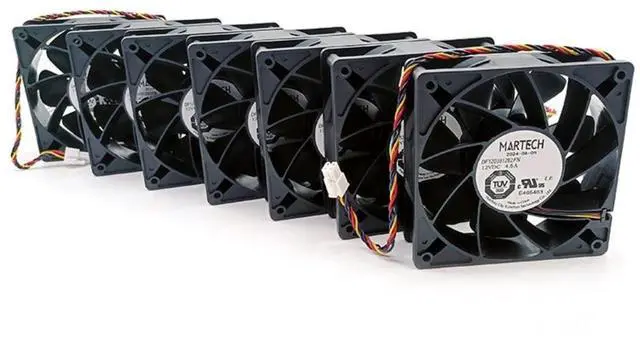 Alt view image 4 of 4 - Original MARTECH 12V 4.5A 7000RPM fan for Antminer S19kpro S21 S19jxp KS5pro