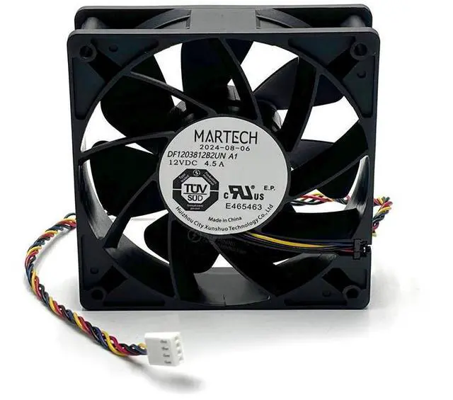 Alt view image 2 of 3 - Original MARTECH 12V 4.5A 7000RPM fan for Antminer S19kpro S21 S19jxp KS5pro