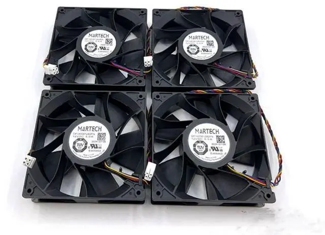 Alt view image 7 of 7 - Martech 12V 5A 7000RPM cooling fan for Antminer S21XP S21pro S21+