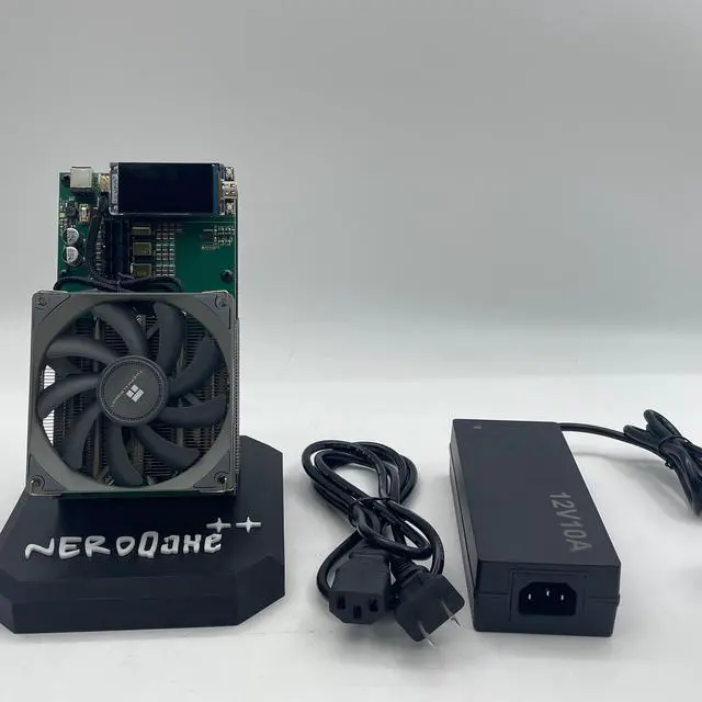 Alt view image 4 of 7 - NerdMiner NerdQaxe++ 4.8Th/s 76W Bitcoin Miner Solo Miner