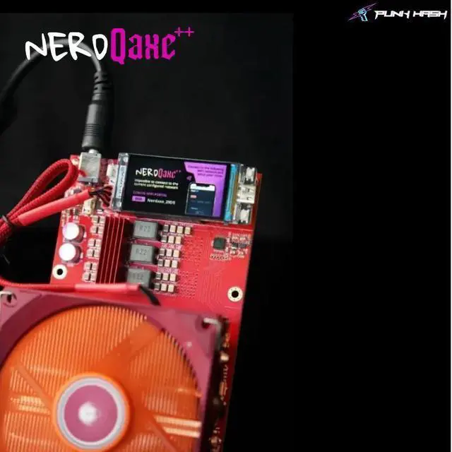 Alt view image 3 of 6 - NerdQaxe++ ASIC Miner  4.8TH/s NerdQAxe++ Home Bitcoin miner NerdQAxe++