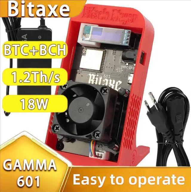 Main image of The high-performance Bitaxe Gamma miner: low power consumption of 18W, plug-and-play, helps individual miners realize their Bitcoin dreams!