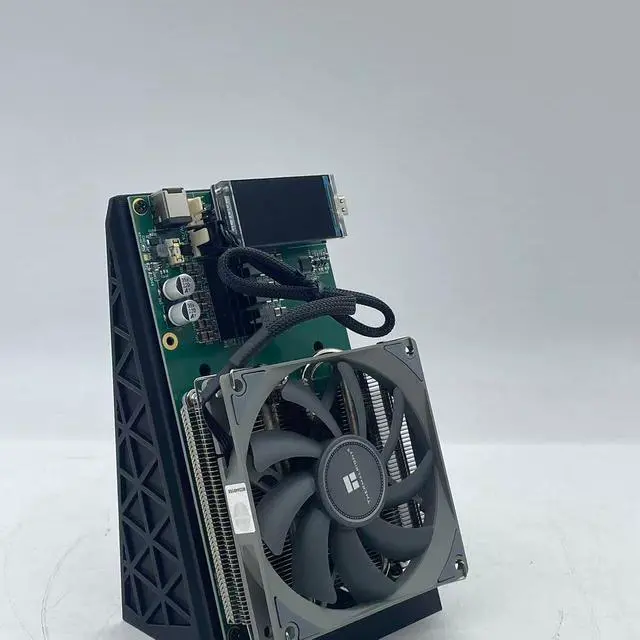 Alt view image 3 of 5 - NerdMiner NerdQaxe++ Portable Bitcoin Miner | BM1370 Chip | 4.8TH/s Hashrate