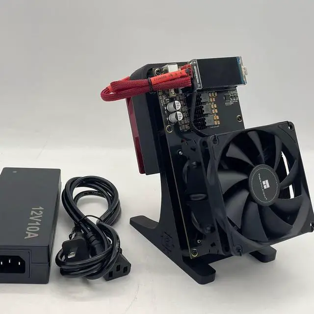 Alt view image 4 of 6 - NerdMiner NerdQaxe++ Bitcoin Miner | 4.8TH/s High Hashrate, WiFi Plug-and-Play