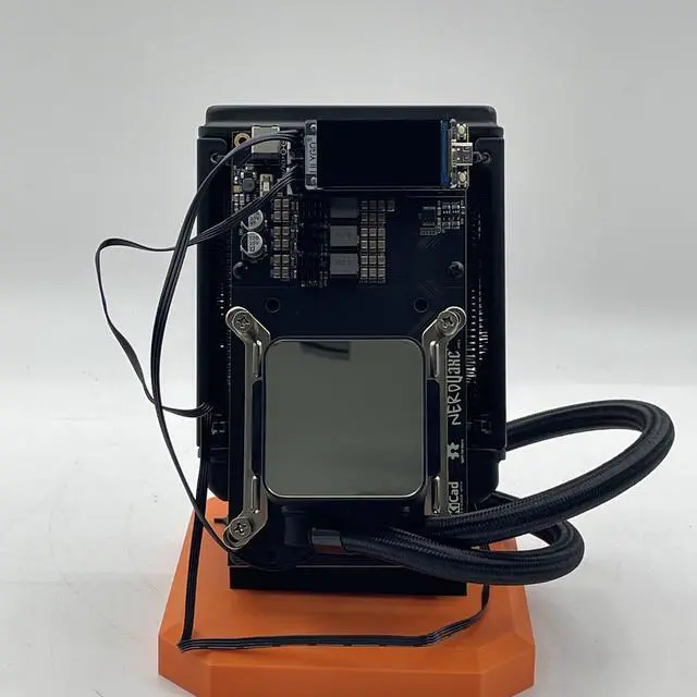 Main image of NerdQaxe++ 4.8TH/s 95w Bitcoins Miner BM1370 Asic Chip Solo BTC miner With 120W power supply