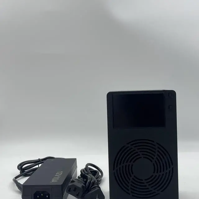 Alt view image 3 of 5 - New Bitaxe NerdQaxe++black BTC mining machine, with a computing power of 4.8TH/s, power consumption of 75W, and power supply