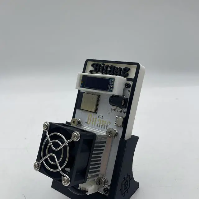 Alt view image 2 of 5 - 2025 Latest Bitaxe Gamma 601 1.2TH/s Open Source Bitcoin Miner With Power Supply