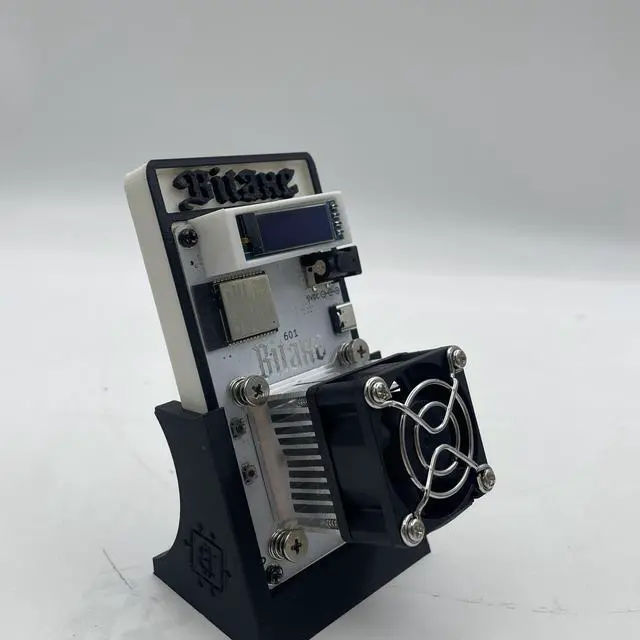 Alt view image 5 of 5 - 2025 Latest Bitaxe Gamma 601 1.2TH/s Open Source Bitcoin Miner With Power Supply