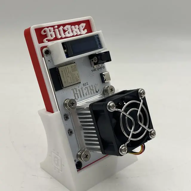 Alt view image 3 of 7 - BTC BCH Bitaxe 601 Gamma 1.2TH/S BM1370 From Antminer S21 Solo Bitcoin Miners with US PSU Home Use BTC Miners Crypto Miner