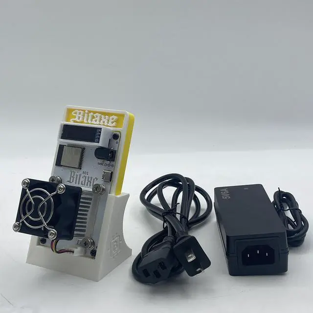 Alt view image 5 of 5 - Bitaxe Gamma 601 1.2TH/s equipped Sha256 Solo Mining Open Source Bitcoin ASIC Miner Crypto Miner