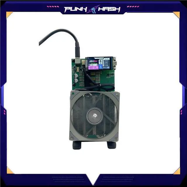 Alt view image 2 of 6 - New Bitaxe Nerdqaxe++ Solo Lucky Miner 4.8TH/S 4 x BM1370 Asic Chip 68W Bitcoin Lottery Mining Machine For Home Crypto Mining