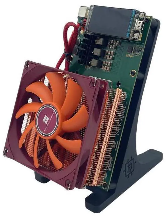 Alt view image 3 of 6 - NerdQaxe++ 4.8TH/s 75W ASIC Miner BTC Miner Open-Source New Fans NerdQaxe 4.8T