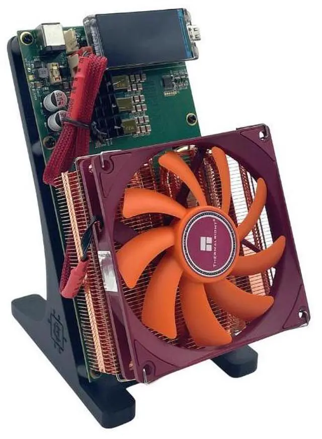 Alt view image 4 of 6 - NerdQaxe++ 4.8TH/s 75W ASIC Miner BTC Miner Open-Source New Fans NerdQaxe 4.8T